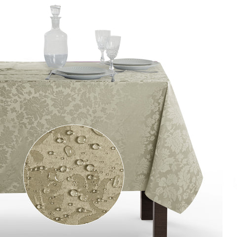Tovaglia Rettangolare Antimacchia Jacquard Poliestere 100% | Misure Extra