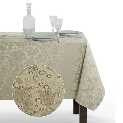Tovaglia Rettangolare Antimacchia Jacquard Poliestere 100% | Misure Small