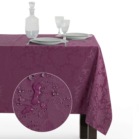 Tovaglia Rettangolare Antimacchia Jacquard Poliestere 100% | Misure Small