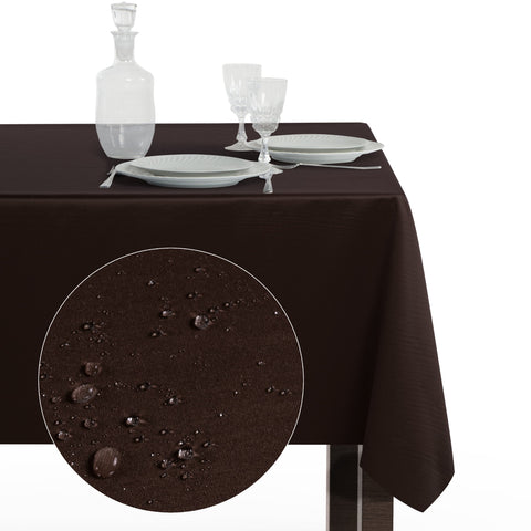 Tovaglia Rettangolare Antimacchia Unito Poliestere 100% | Misure Small