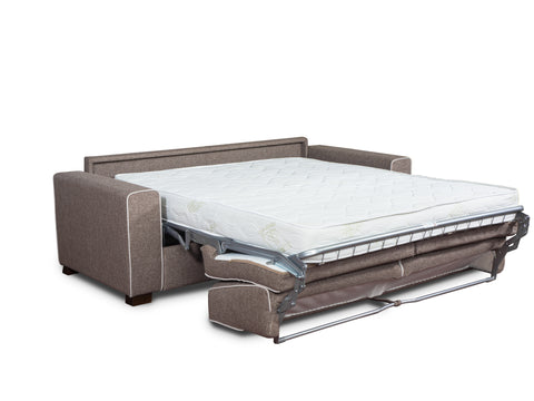 Divano Pronto Letto Professionale | Disponibile in 4 Misure | Materasso Alto fino a 18 cm | Ideale per Case Vacanza e Hotel