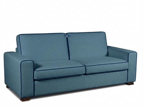 Divano Pronto Letto Professionale | Disponibile in 4 Misure | Materasso Alto fino a 18 cm | Ideale per Case Vacanza e Hotel