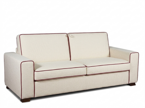 Divano Pronto Letto Professionale | Disponibile in 4 Misure | Materasso Alto fino a 18 cm | Ideale per Case Vacanza e Hotel