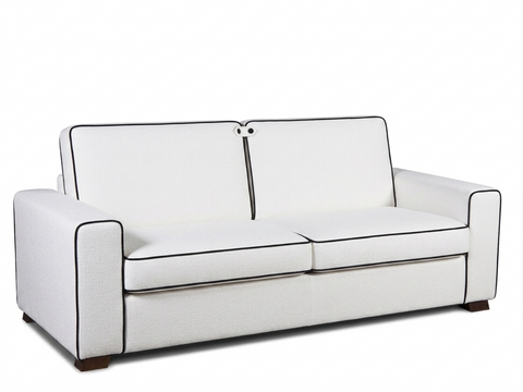 Divano Pronto Letto Professionale | Disponibile in 4 Misure | Materasso Alto fino a 18 cm | Ideale per Case Vacanza e Hotel