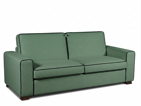 Divano Pronto Letto Professionale | Disponibile in 4 Misure | Materasso Alto fino a 18 cm | Ideale per Case Vacanza e Hotel
