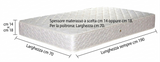 Poltrona Pronto Letto Singolo Professionale - Materasso Alto fino a 18 cm - Ideale per Case Vacanza e Hotel