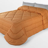 Trapunta Invernale Double Misura Matrimoniale cm 290x290 gr 300 Mq in Coordinato con Lenzuola Federe e Cuscini da Lettura