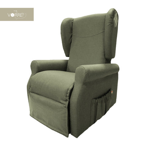 Poltrona Relax 2 Motori | Dispositivo Medico Classe 1 IVA 4% per gli aventi diritto | con Kit Roller | 3 Tipi di Rivestimento | Gilda