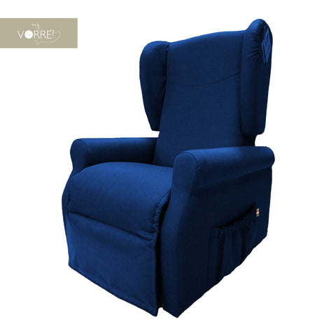 Poltrona Relax 2 Motori | Dispositivo Medico Classe 1 IVA 4% per gli aventi diritto | con Kit Roller | 3 Tipi di Rivestimento | Gilda