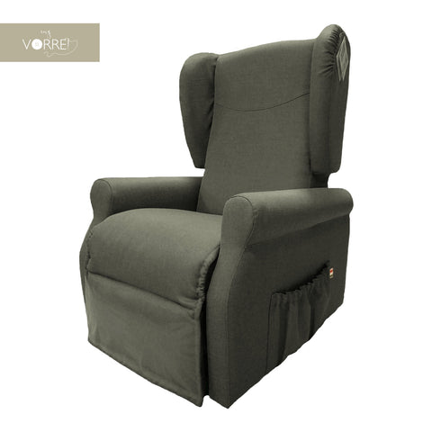 Poltrona Relax 2 Motori | Dispositivo Medico Classe 1 IVA 4% per gli aventi diritto | con Kit Roller | 3 Tipi di Rivestimento | Gilda