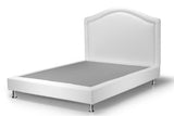 Testiera Letto GIOTTO Singola Spessore cm 10 Certificata ignifugo per Alberghi Rivestimento Ecopelle o Tessuto a scelta