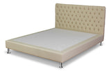 Testiera Letto Matrimoniale LEONARDO Spessore cm 10 Certificata ignifugo per Alberghi Rivestimento Ecopelle o Tessuto a scelta