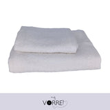Coppia Spugna Viso+Ospite (24+24) Gr 450 MQ Cotone 100%| Misura Viso 60x110cm - Ospite 35x53cm