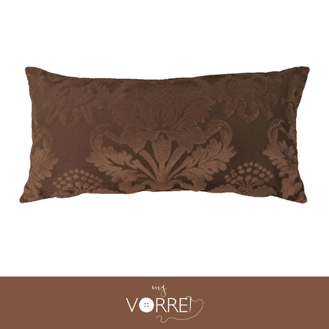 1 Cuscino Velluto Disegno Grande cm 30x60  Con imbottitura fiocco anallergico Sfoderabile In 8 Tonalità Colore