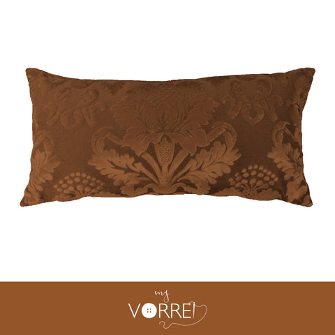 1 Cuscino Velluto Disegno Grande cm 30x60  Con imbottitura fiocco anallergico Sfoderabile In 8 Tonalità Colore