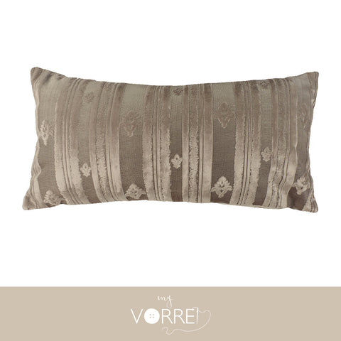 1 Fodera Cuscino Velluto Riga cm 30x60  Senza imbottitura Sfoderabile In 8 Tonalità Colore