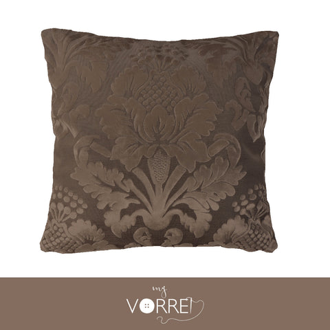 1 Cuscino Velluto Disegno Grande cm 45x45  Con imbottitura fiocco anallergico Sfoderabile In 8 Tonalità Colore