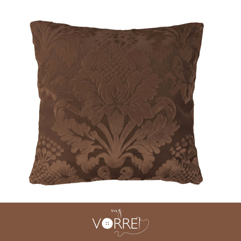 1 Cuscino Velluto Disegno Grande cm 45x45  Con imbottitura fiocco anallergico Sfoderabile In 8 Tonalità Colore