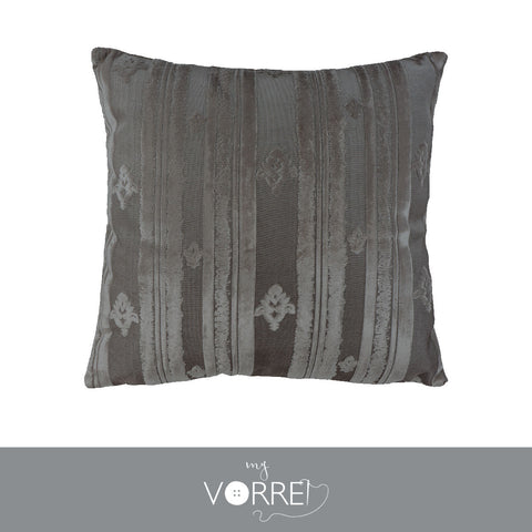 1 Cuscino Velluto Riga cm 45x45  Con imbottitura fiocco anallergico Sfoderabile In 8 Tonalità Colore