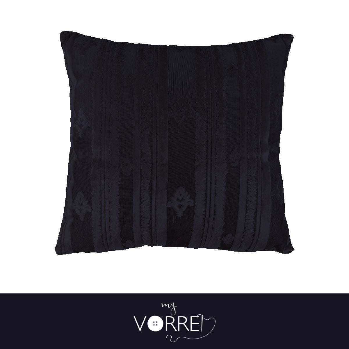 1 Cuscino Velluto Riga cm 45x45Con imbottitura fiocco anallergico Sfoderabile In 8 Tonalità Colore