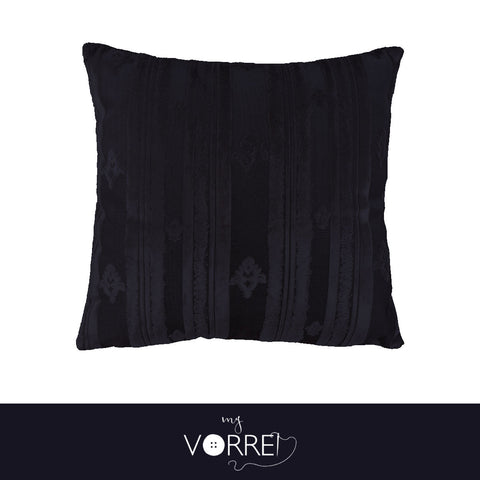 1 Cuscino Velluto Riga cm 45x45  Con imbottitura fiocco anallergico Sfoderabile In 8 Tonalità Colore