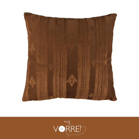 1 Cuscino Velluto Riga cm 45x45  Con imbottitura fiocco anallergico Sfoderabile In 8 Tonalità Colore