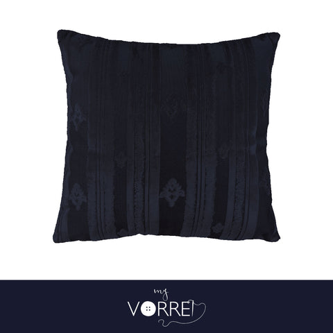 1 Cuscino Velluto Riga cm 45x45  Con imbottitura fiocco anallergico Sfoderabile In 8 Tonalità Colore