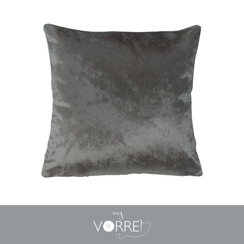 1 Fodera Cuscino Velluto Unito cm 45x45  Senza imbottitura Sfoderabile In 8 Tonalità Colore