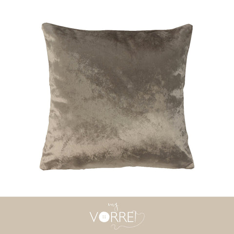 1 Fodera Cuscino Velluto Unito cm 45x45  Senza imbottitura Sfoderabile In 8 Tonalità Colore
