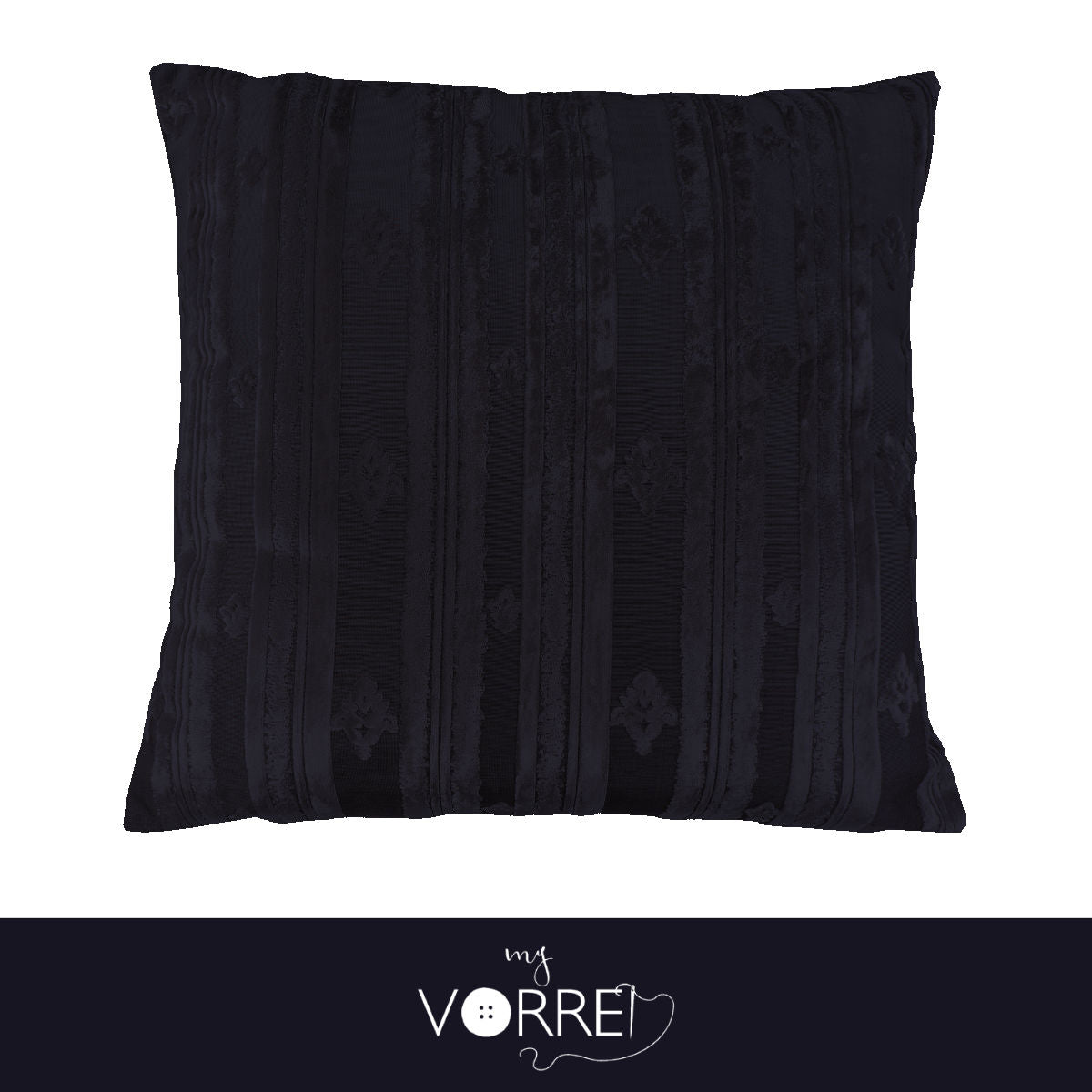 1 Fodera Cuscino Velluto Riga cm 60x60Senza imbottitura Sfoderabile In 8 Tonalità Colore