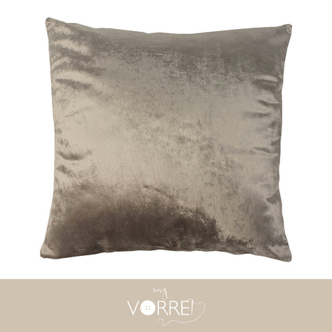 1 Fodera Cuscino Velluto Unito cm 60x60  Senza imbottitura Sfoderabile In 8 Tonalità Colore