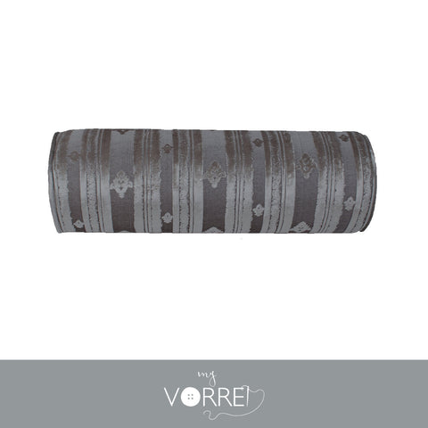 1 Fodera Cuscino Cilindro Velluto Unito  Modello 1  cm 20x70  Con Interno Poliuretano HD Sfoderabile In 8 Tonalità Colore