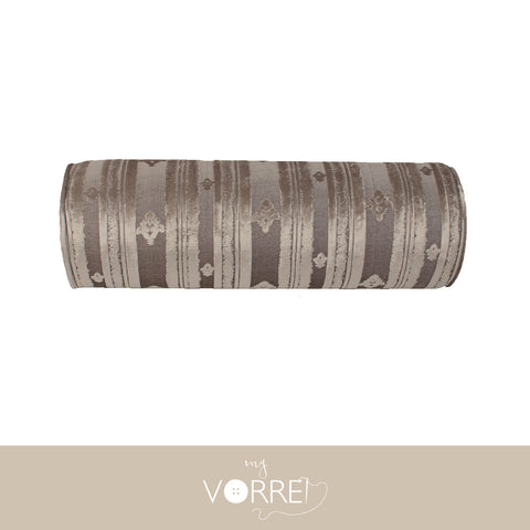 1 Cuscino Cilindro Velluto Riga Grande Modello 1 cm 20x60  Con Interno Poliuretano HD Sfoderabile In 8 Tonalità Colore