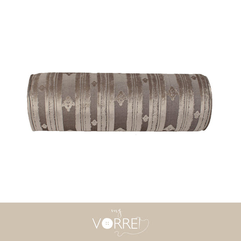 1 Fodera Cuscino Cilindro Velluto Unito  Modello 1  cm 20x70  Con Interno Poliuretano HD Sfoderabile In 8 Tonalità Colore