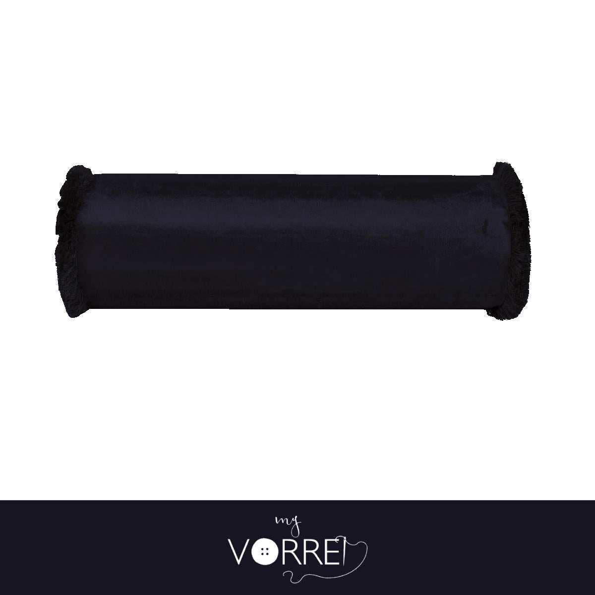 1 Fodera Cuscino Cilindro Velluto Riga Modello 3cm 20x60Con Interno Poliuretano HD Sfoderabile In 8 Tonalità Colore