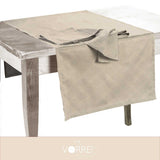 Runner Antimacchia Fiocco Poliestere 100% | 55x150cm