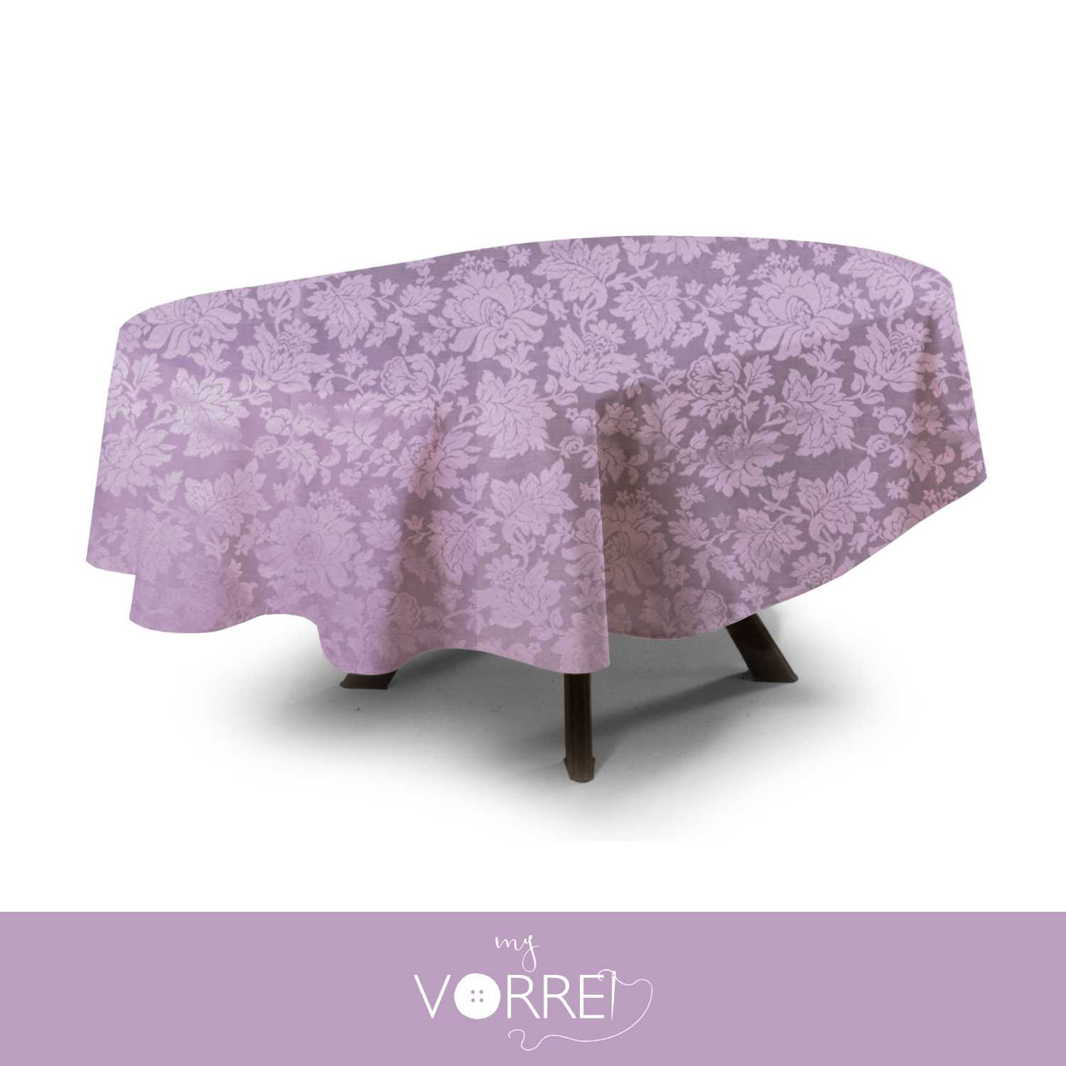 Tovaglia Plastificata Copritavolo Antimacchia Rettangolare Laura Mis. 6