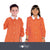 Grembiule Asilo bambino Unisex Tinta Unita in 8 Colori e 4 Taglie | 65% Poliestere 35% Cotone Personalizzabile Con nome Ricamato