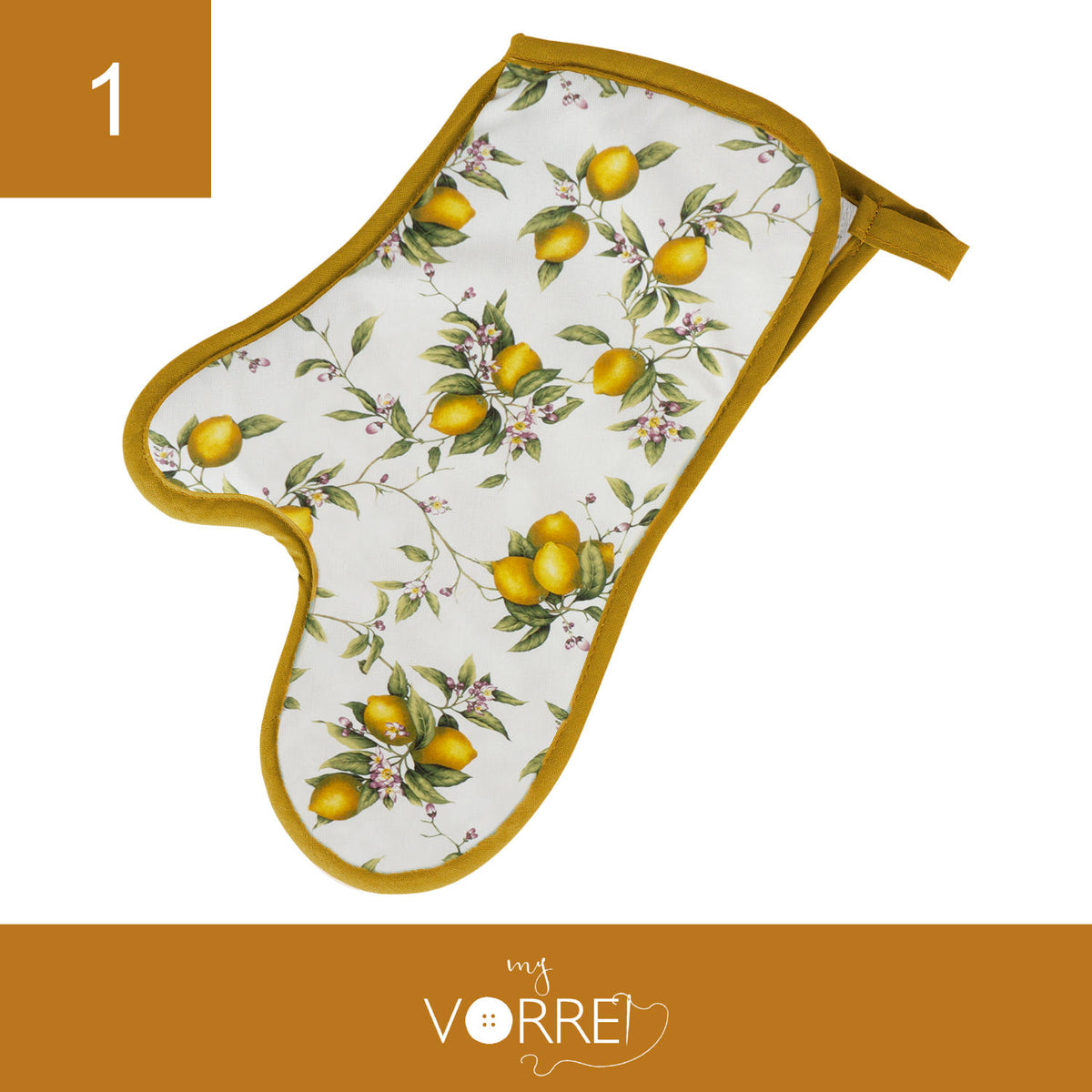 Guantone Cucina Limone Old