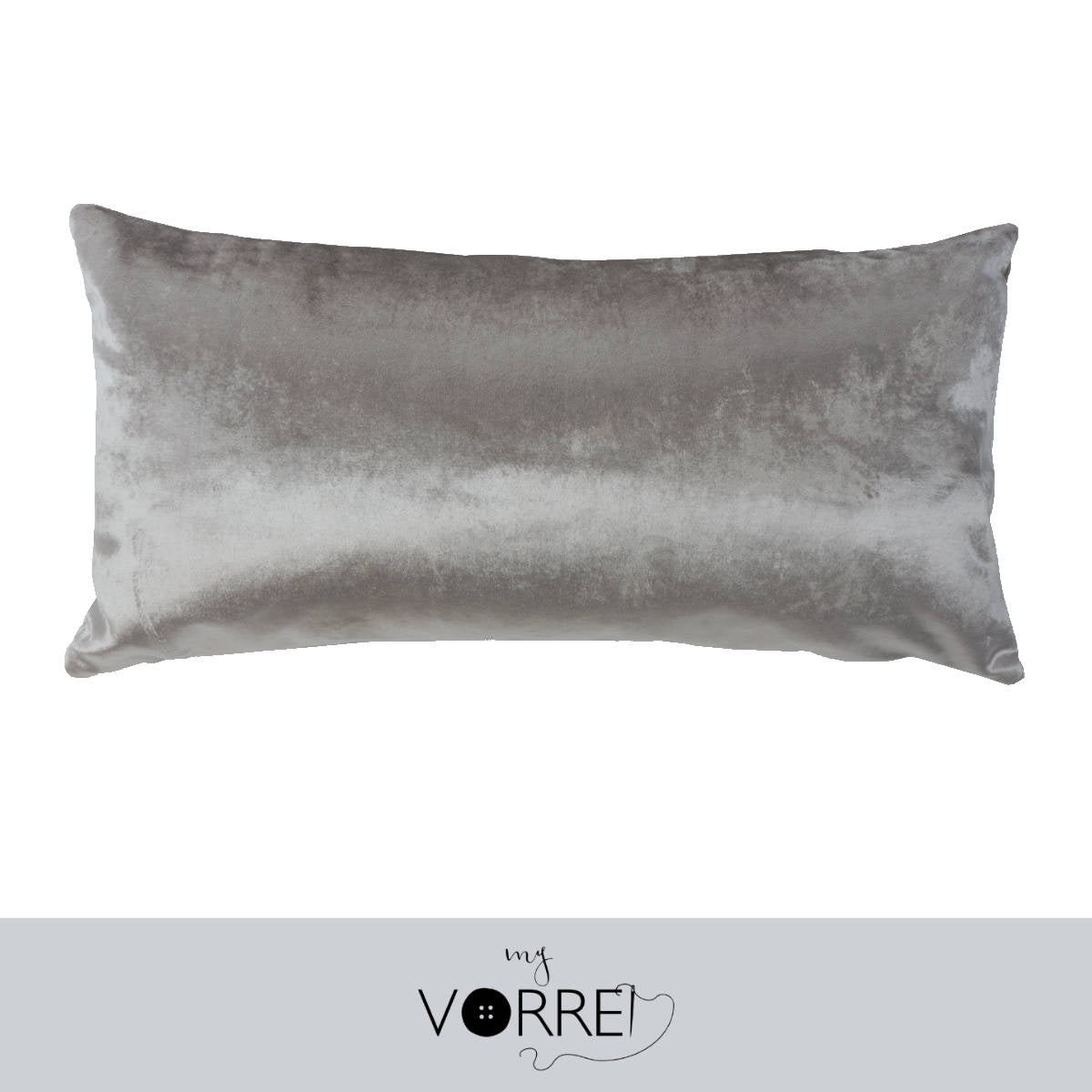 1 Fodera Cuscino Velluto Unito cm 30x60Senza imbottitura Sfoderabile In 8 Tonalità Colore