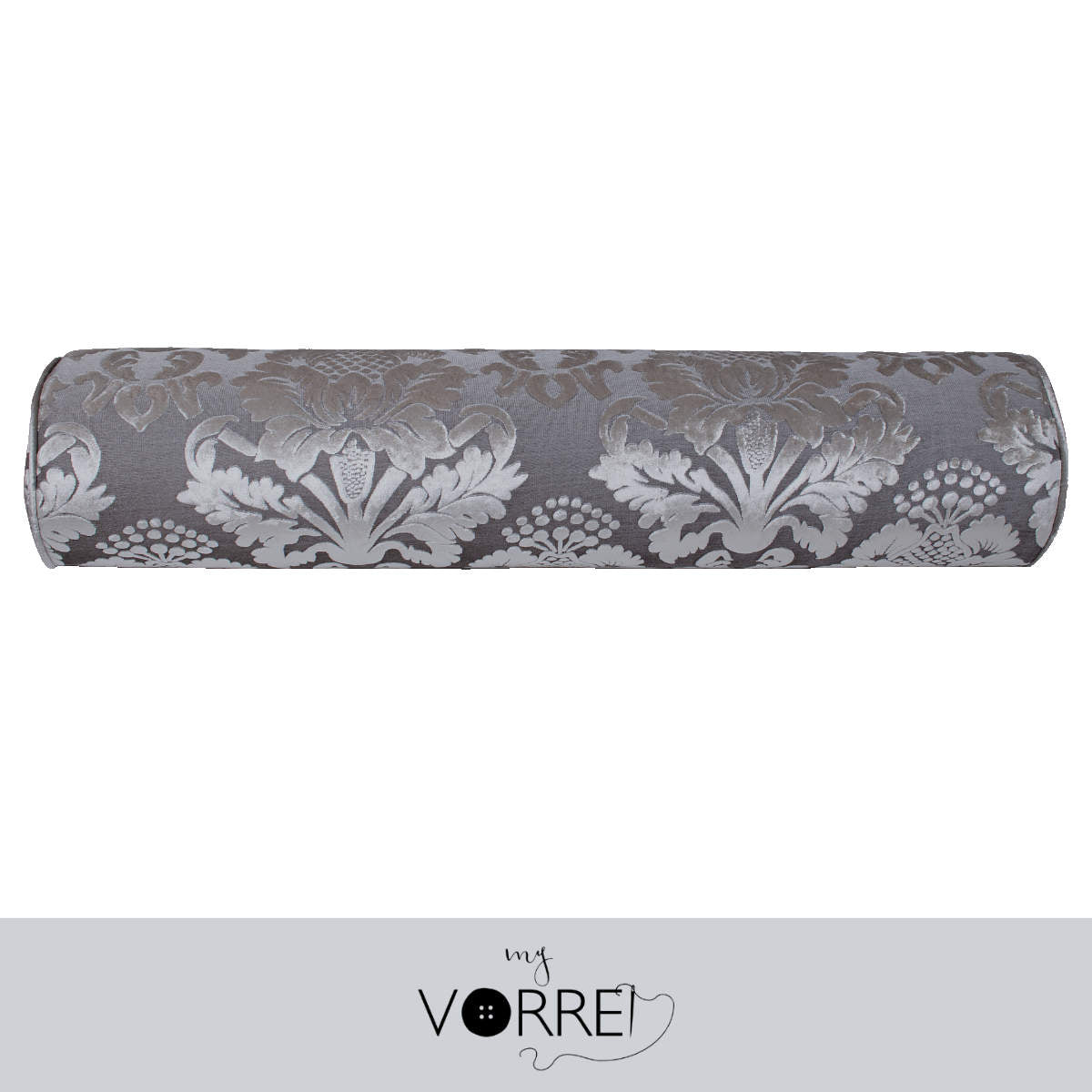 1 Fodera Cuscino Cilindro Velluto Disegno Grande Modello 1cm 20x70Con Interno Poliuretano HD Sfoderabile In 8 Tonalità Colore