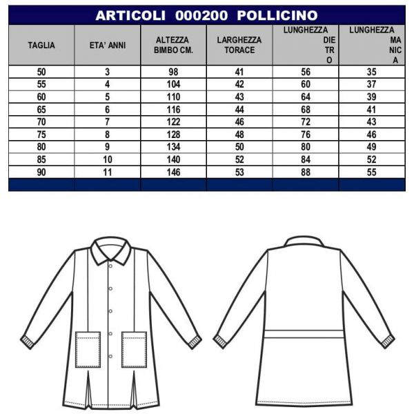 Grembiule Asilo Bambino Super Eroe - Bianco, Chiusura A Bottoni, Taglie 3-4-5 Anni, Cotone Bio E Poliestere Riciclato