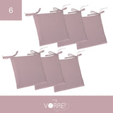 Cuscino Sedia Roma cm 40x40 spessore cm 4 sfoderabile con chiusura lampo | 6 Pezzi