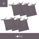 Cuscino Sedia Roma cm 40x40 spessore cm 4 sfoderabile con chiusura lampo | 6 Pezzi
