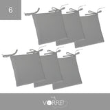 Cuscino Sedia Roma cm 40x40 spessore cm 4 sfoderabile con chiusura lampo | 6 Pezzi
