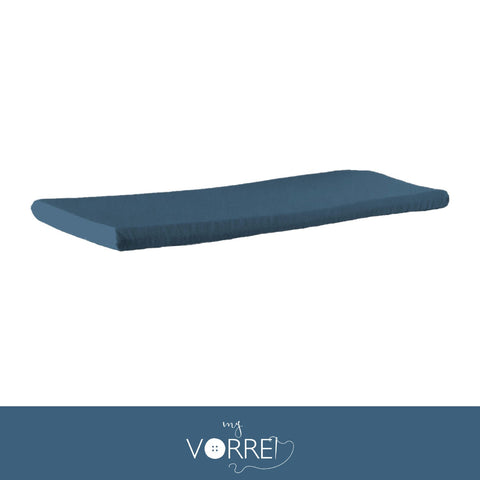 Cuscino Seduta per uso interno, sfoderabile con Chiusura a lampo | cm 40x90, Fodera cotone 100%, Spessore 10cm