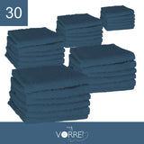 Lavette Gr 420 MQ Cotone 100% | 30x30cm, Pacchetto da 30 Pezzi