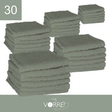 Lavette Gr 420 MQ Cotone 100% | 30x30cm, Pacchetto da 30 Pezzi