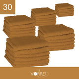Lavette Gr 420 MQ Cotone 100% | 30x30cm, Pacchetto da 30 Pezzi