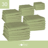 Lavette Gr 420 MQ Cotone 100% | 30x30cm, Pacchetto da 30 Pezzi